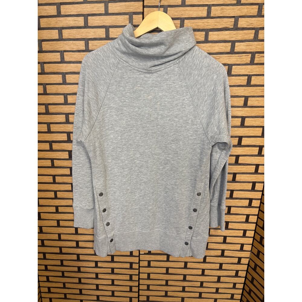Maurices Gray Cowl Neck Sweatshirt Size XS